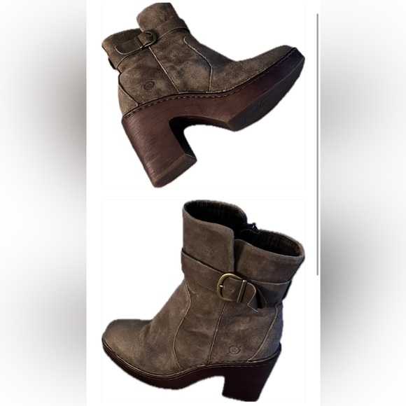 Tan Born boots. Size 8 - Picture 2 of 4
